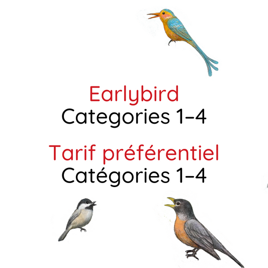 Earlybird, Categories 1–4